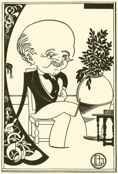 Max Beerbohm (litografia) de Bohun Lynch