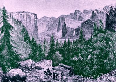 Vale de Yosemite de Bohuslav Kroupa