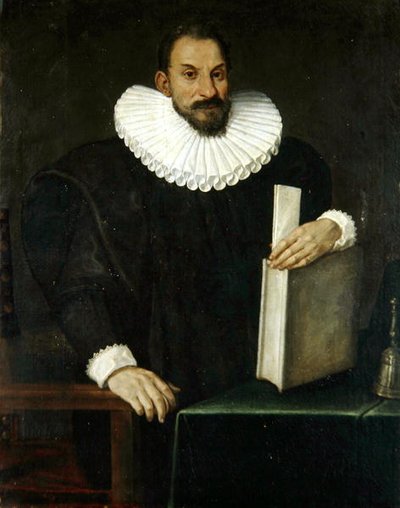 Retrato de um cavalheiro, dito ser Filippo Massini (1559-1617) c.1690 (óleo sobre tela) de Bolognese School