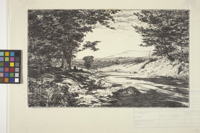 A Montanha (tinta sobre papel) de Bolton Coit Brown