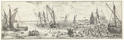 Falha no ataque a Fort Kallo, 1638 de Bonaventura Peeters (I)