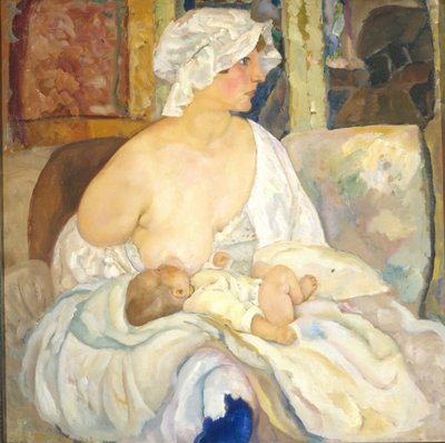 Mãe, 1915 de Boris Dmitrievich Grigoriev