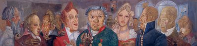 Pessoas da comédia O Inspetor do Governo de N. Gogol, 1933-1934 de Boris Dmitrievich Grigoriev