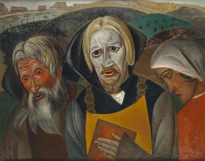 Vasili Kachalov como czar Fyodor Ioannovich, 1923 de Boris Dmitrievich Grigoriev