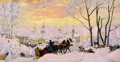 Maslenitsa de Boris Mikhailovich Kustodiev