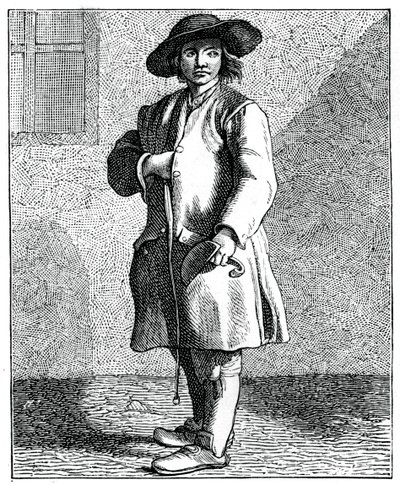 Uma limpeza de chaminé, 1737-1742. de Bouchardon