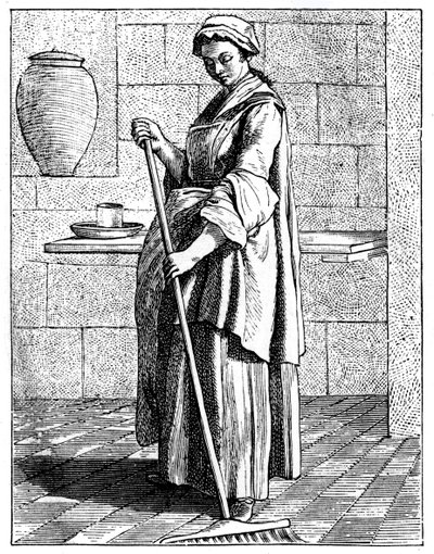 A Sweeper, 1737-1742. de Bouchardon