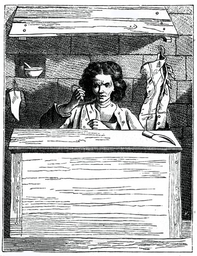 O sapateiro, 1737-1742. de Bouchardon