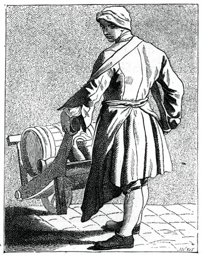 Fabricante de vinagre itinerante, 1737-1742. de Bouchardon