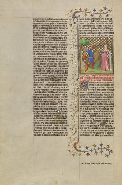 Os suicídios de Meleager e Althea de Boucicaut Master