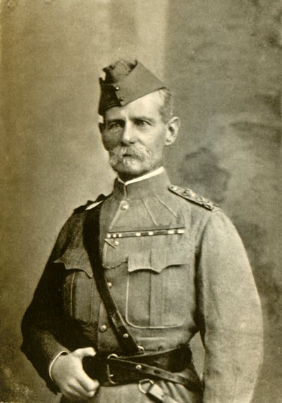 General Sir FS Roberts, Bart. Vestido durante a Expedição Burmah, c1890s, 1901. de Bourne and Shepherd