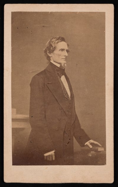 Retrato de Jefferson Davis 1808-1889, 1887. de Brady