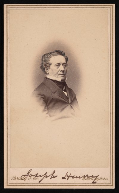 Retrato de Joseph Henry 1797-1878, Entre 1858 e 1869. de Brady