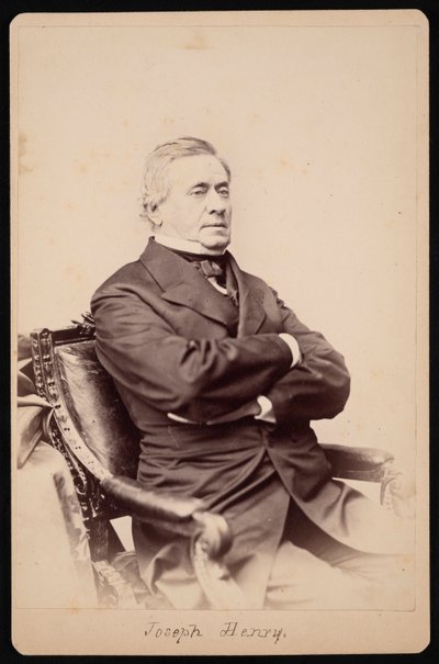 Retrato de Joseph Henry 1797-1878, Entre 1868 e 1878. de Brady