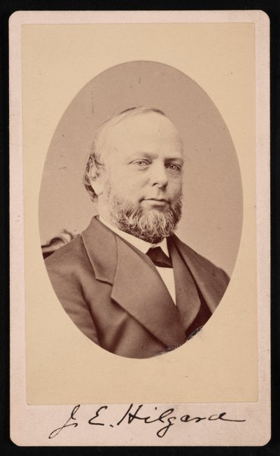 Retrato de Julius Erasmus Hilgard 1825-1891, 1875. de Brady