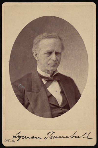Retrato de Lyman Trumbull 1813-1896, entre 1868 e 1881. de Brady