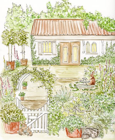 Casinha de jardim encantadora de Breanna Megan Studio
