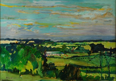 Do outro lado do vale, Bedfordshire, 1973 de Brenda Brin Booker