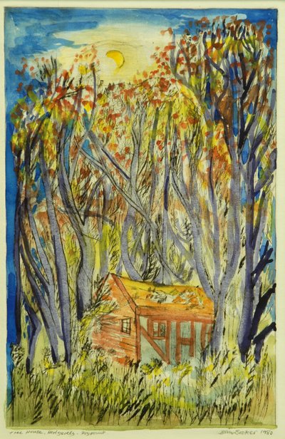 A casa na árvore II (wc no papel) de Brenda Brin Booker