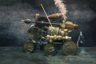 Invenção steampunk de Brig Barkow
