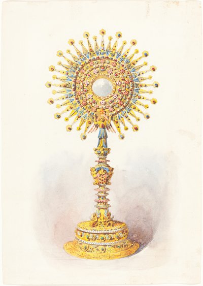 Um Ostensório de British 19th Century