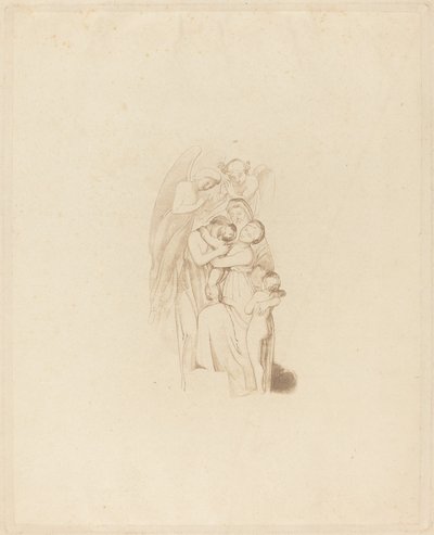 Familia sagrada? com os Anjos l.1: A Marcha do Intelecto de British 19th Century