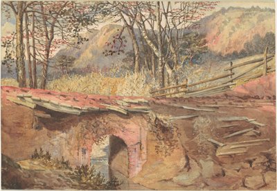 Na região do barro vermelho de British 19th Century
