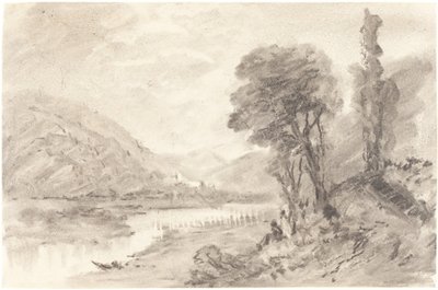 Paisagem de British 19th Century