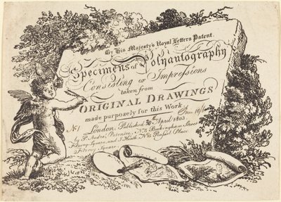 Folha de rosto de British 19th Century