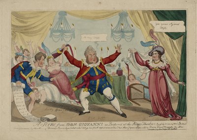 Uma cena de Don Giovanni de British School