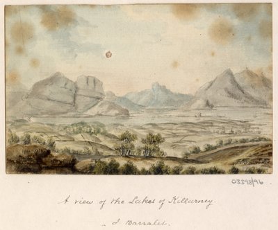 Uma série de esboços, vistas na Grã-Bretanha, no Continente e na América 1772-1778 (aguarela) de British School