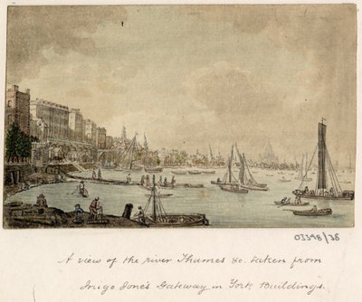 Uma série de esboços, vistas na Grã-Bretanha, no Continente e na América 1772-1778 (aguarela) de British School