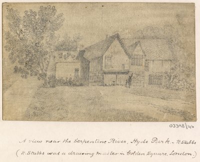 Uma série de esboços, vistas na Grã-Bretanha, no Continente e na América 1772-1778 (aguarela) de British School