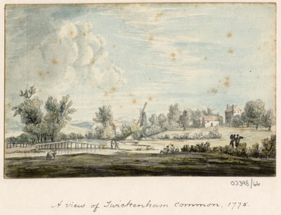Uma série de esboços, vistas na Grã-Bretanha, no Continente e na América 1772-1778 (aguarela) de British School
