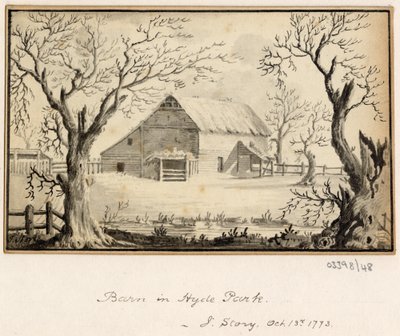Uma série de esboços, vistas na Grã-Bretanha, no Continente e na América 1772-1778 (aguarela) de British School