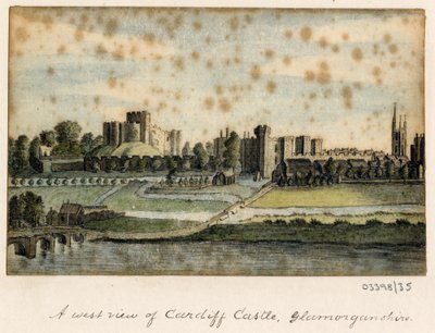 Uma série de esboços, vistas na Grã-Bretanha, no Continente e na América 1772-1778 (aguarela) de British School