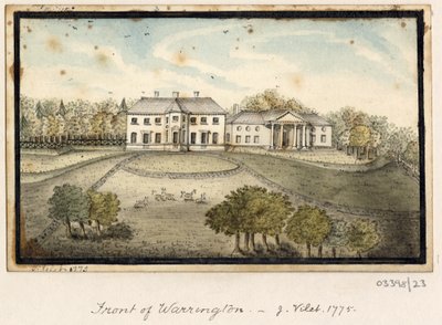 Uma série de esboços, vistas na Grã-Bretanha, no Continente e na América 1772-1778 (aguarela) de British School
