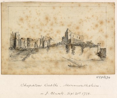 Uma série de esboços, vistas na Grã-Bretanha, no Continente e na América 1772-1778 (aguarela) de British School