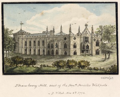 Uma série de esboços, vistas na Grã-Bretanha, no Continente e na América 1772-1778 (aguarela) de British School