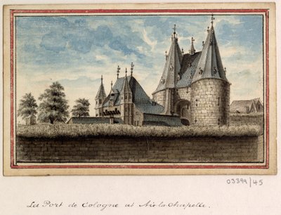 Uma série de esboços, vistas na Grã-Bretanha, Continente e América 1772-1778 (aguarela) de British School