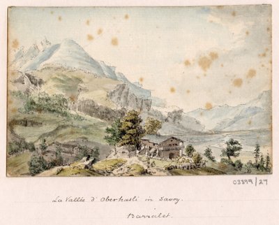 Uma série de esboços, vistas na Grã-Bretanha, Continente e América 1772-1778 (aguarela) de British School