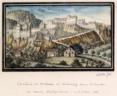 Uma série de esboços, vistas na Grã-Bretanha, Continente e América 1772-1778 (aguarela) de British School