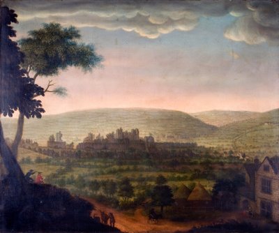 Caerphilly a partir da carrinha de British School