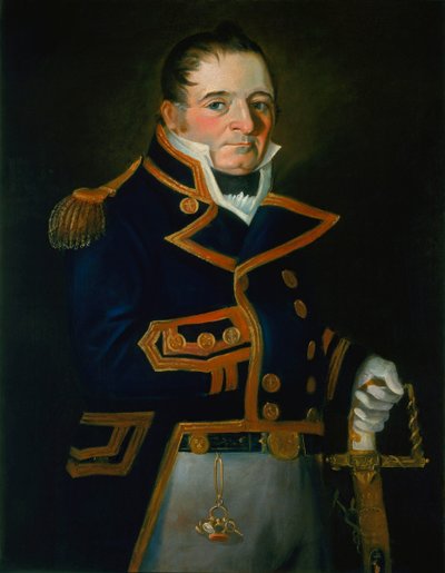 Capitão John Richards Lapenotiere (1770-1834), c.1805 (óleo sobre tela) de British School