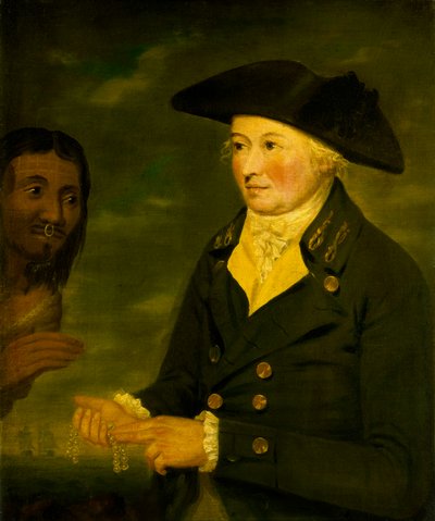 Capitão Nathaniel Portlock (1747-1817), c.1788 (óleo sobre tela) de British School