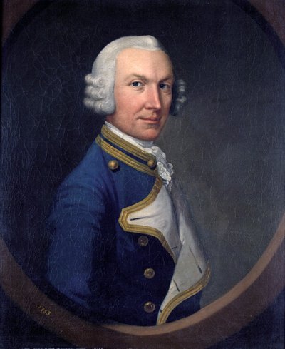 Capitão William Holburne, 1753 de British School