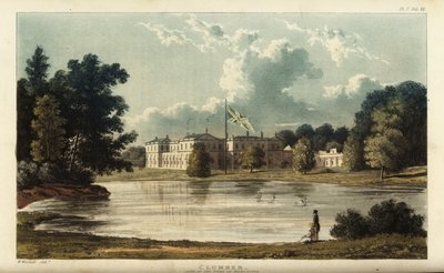 Clumber Park, Nottinghamshire, sede do Duque de Newcastle de British School