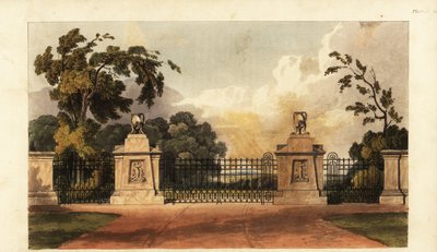 Projeto para uma entrada do parque Regency de British School