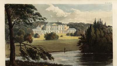 Castelo de Enmore, Somerset, a sede do 3º Conde de Egmont de British School