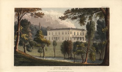 Oxton House, Devon, sede do Rev. John Beaumont Swete de British School